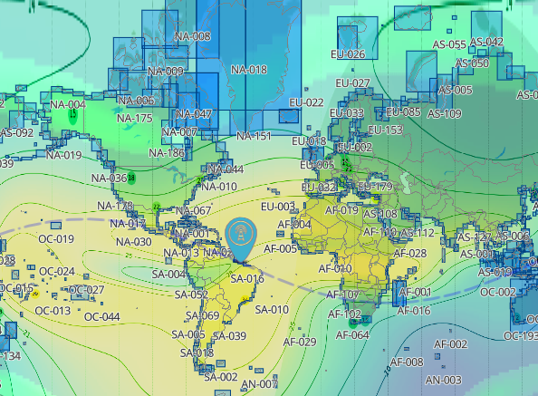 IOTA Layer on HamDXMap